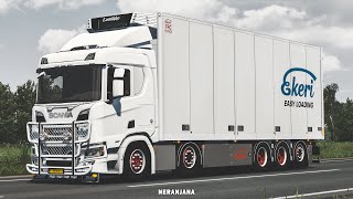 NG Scania Rigid ChassisTandem Addon by Kast  ETS2 Mods v140 [upl. by Raybin]