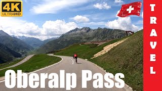 Driving in Switzerland 2 Oberalp Pass From Disentis to Andermatt  4K 60fps [upl. by Amuwkuhc404]