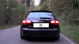 Audi RS4 Avant Exhaust [upl. by Wood]