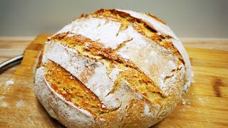 Köstliches Brot selber backen Weizenbrot Rezept supereinfach [upl. by Winser]