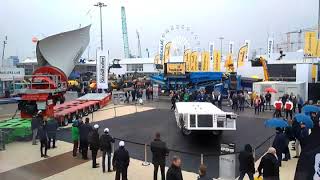 Goldhofer PSTSLE in action  bauma 2019 [upl. by Oleta126]