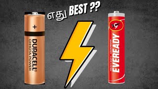 Battery Interesting Facts 🔥🔥🔥  Alkaline vs Zinc Carbon Batteries [upl. by Beulah]