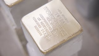 Stolpersteine struikelsteen [upl. by Elorak]