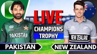 Pakistan vs New Zealand Champions Trophy 2025  Live Cricket Match Today  PAK vs NZ  Last 32 Over [upl. by O'Hara]