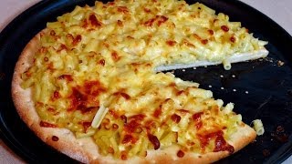 MACARONI amp CHEESE PIZZA RECIPE [upl. by Archibold]