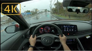 2021 Hyundai Elantra FIRST POV Test Drive and Impressions [upl. by Leigh]