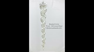 Beaded Icicle Ornament by Buttercup Beads [upl. by Dudley]