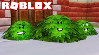 IM A BUSH in ROBLOX BLOX HUNT  BEST HIDING SPOTS [upl. by Samuella911]