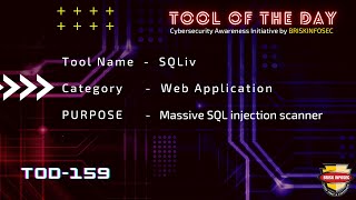 SQLiv  Massive SQL injection scanner  TOD 159  Briskinfosec [upl. by Pownall]