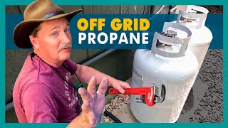 OffGrid LPG Propane Gas line Installation for a Tiny House [upl. by Ahsino]