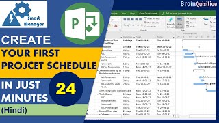 Create your first Microsoft Project schedule in just 24 minutes [upl. by Tuinenga]