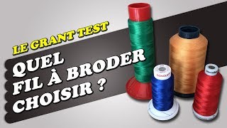 Quel fil à broder choisir  🧵 [upl. by Zetnod]