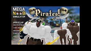 Mega noob simulator 1 pirate bosses [upl. by Follmer]