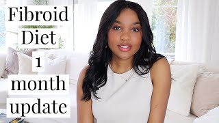 fibroid free diet 1 month update [upl. by Cherlyn173]