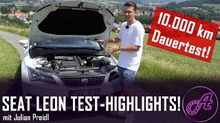 SEAT Leon ST Test deutsch 2019 │ Review │ Dauertest │ Die 10 größten Highlights Teil 1 │ TGI [upl. by Stiles757]