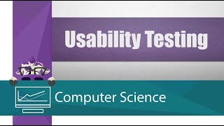 Usability Testing [upl. by Fleda]