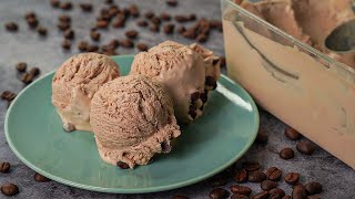 Homemade Coffee Ice Cream Recipe  4 Ingredient Coffee Ice Cream Recipe  Yummy [upl. by Papke]