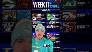 NFL Week 11 Predictions nfl nfltrending nflfootball trending predictions nflpredictions [upl. by Auqcinahs231]