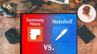 Noteshelf vs Samsung Notes Comparison  OneNote  Noteshelf for Android [upl. by Aara]