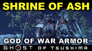 Shrine of Ash Location amp Riddle Solution  Ghost of Tsushima Iki Island DLC Guide [upl. by Melvena]