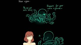 Comic quotNightmarequot  Nightmare Sans x Frisk  Dreamtale [upl. by Gall861]