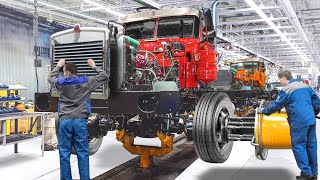 How They Build Powerful US Kenworth Trucks From Scratch  Inside Production Line Factory [upl. by Ominoreg48]