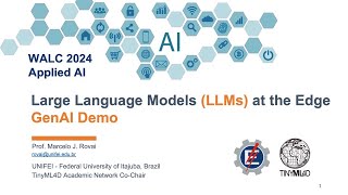 Walc 2024  Applied AI  GenAI Demo [upl. by Kremer]