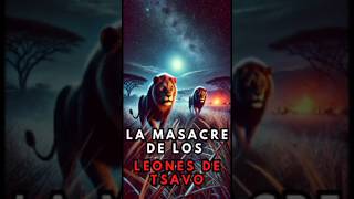 La Masacre de los Leones de Tsavo 🦁💔 [upl. by Aicek]