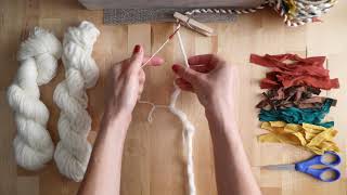 How to Make Twine with Yarn [upl. by Alten]