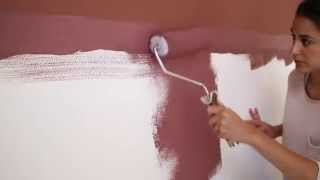 How to paint a twotone wall [upl. by Dekow]