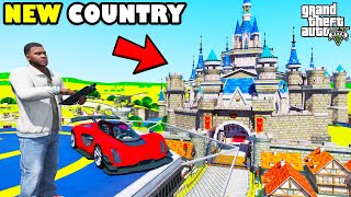 Franklin Upgrade His New Luxury Country In GTA 5  SHINCHAN and CHOP [upl. by Goober484]