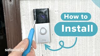 How to install the Ring Battery Doorbell Plus [upl. by Letitia]