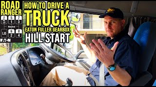 How To Do A HILL START In A Truck With A Roadranger Gearbox  ROADRANGER [upl. by Kassandra]