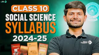 CBSE Social Science Complete Syllabus For Class 10th 202425  Digraj Singh Rajput  Next Toppers [upl. by Nemrak761]