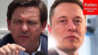 DeSantis Gives Blunt Take On Elon Musk DOGE And Trump Taking Hatchet To USAID [upl. by Ellenid95]