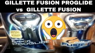 GILLETTE FUSION 5 vs FUSION PROGLIDE REVIEW amp COMPARISON RAZOR UNBXING [upl. by Nnyleve589]