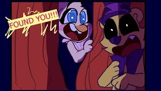 Ask Springtrap and Deliah Creator  Ask Goldie Anything Part 2【 FNAF Comic Dub 】 [upl. by Cindelyn]