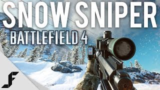 SNOW SNIPER  Battlefield 4 [upl. by Leasim]