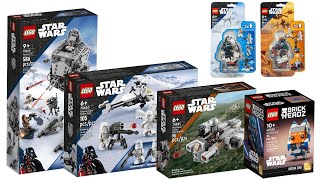 All LEGO Star Wars Sets January 2022 CompilationCollection Speed Build [upl. by Mercorr214]