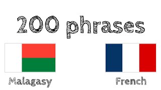 200 phrases  Malgache  Français [upl. by Fredia322]