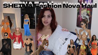 Bikini Shein amp fashion nova Summer HAUL [upl. by Donaldson96]