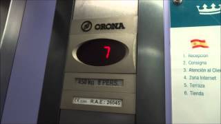 orona lift at a Hotel Spa Benalmadena Palace Málaga [upl. by Frodin190]