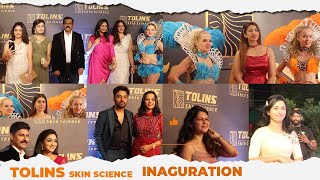 Tolins Skin Science INAGURATION KOCHI TOLINSSKINSCIENCE CHEFPILALI ARCHANARAVI LakshmiMenon [upl. by Ymmas]