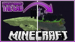 I Transformed The End in Minecraft with Mods [upl. by Valdemar63]