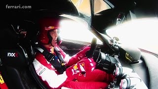 Vettel in the Ferrari FXX K [upl. by Olcott576]