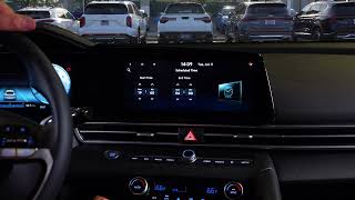 2023 Hyundai Elantra  Display Settings [upl. by Brownley]