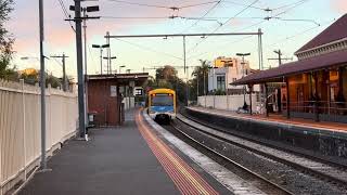 Craigieburn Line  Metro Train  Ascot Vale Train Station [upl. by Gaylene953]