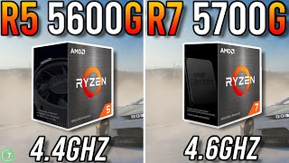 Ryzen 5 5600G vs Ryzen 7 5700G  RTX 3070 [upl. by Nuncia]