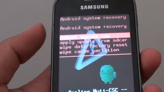 Hard Reset Samsung Galaxy Y S6102 Easy Instructions [upl. by Monro]