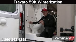 LichtsinnRVcom  How to Winterize a Winnebago Travato 59K [upl. by Paik]